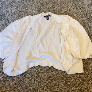 short sleeve cardigan